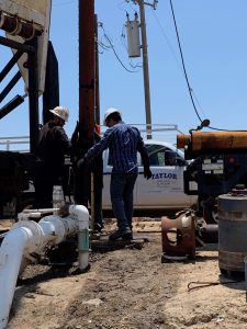 photo of Restoration of the Old Well at CalGiant's Rosemary Ranch, WellJet project