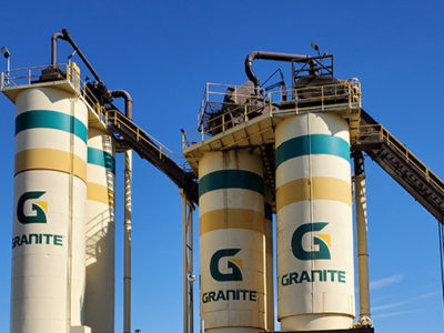 photo of Asphalt Plant Silos, Sacramento, CA, DrumJet hydrojetting project