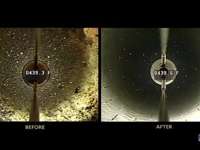 photot WellJet Pre- & Post-Treatment Downhole Comparison from Hydropressure Cleaning, Inc.